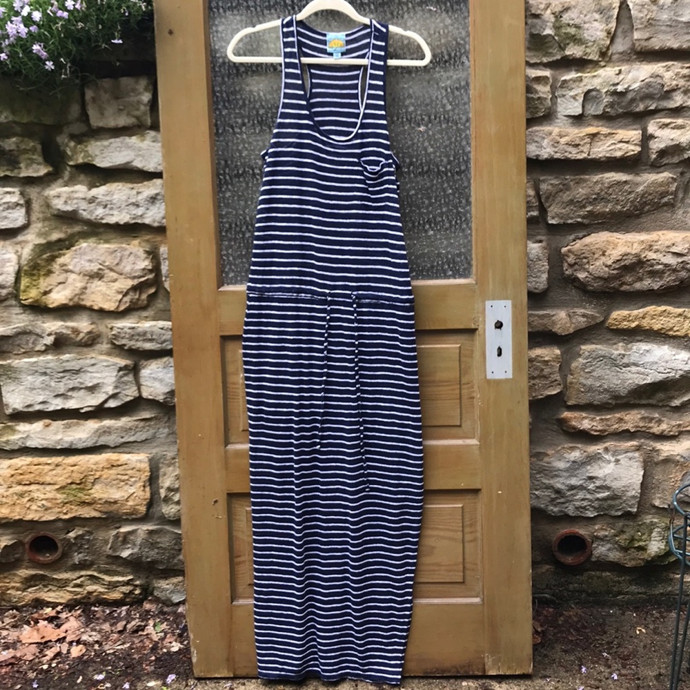 C & C California Linen Maxi Dress